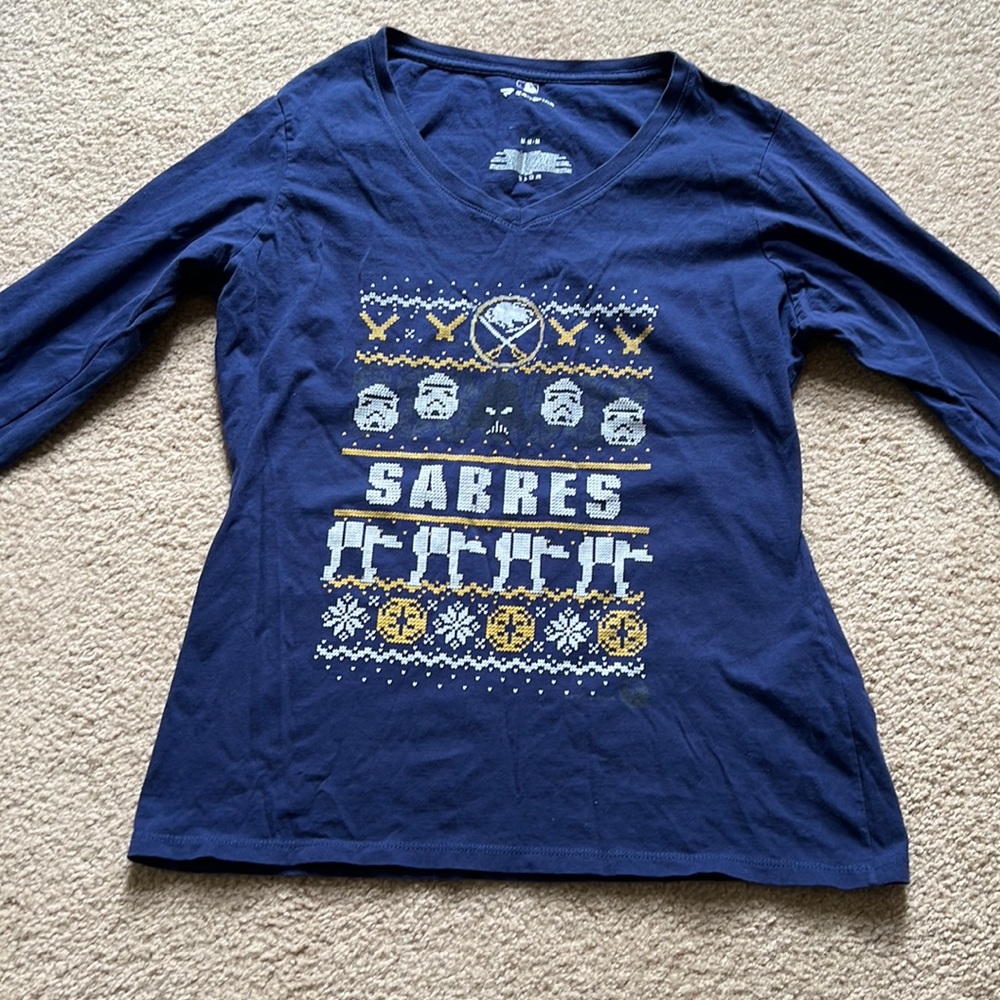 Fanatics Sabres Star Wars Long Sleeve Shirt
